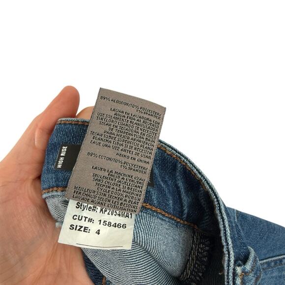 Kut From the Kloth Goldie Super Flare Jeans High Rise Dark Wash Boho Womens 4 - Picture 9 of 9